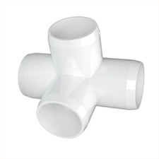 4 Way PVC Fittings