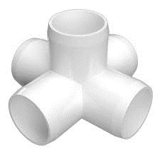 5 Way PVC Fittings