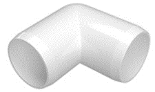 90° Elbow PVC Fittings