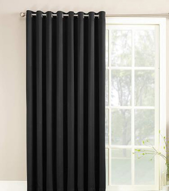 Black Patio Doors Panels