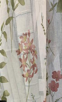 Printed Sheer Panel - 263532